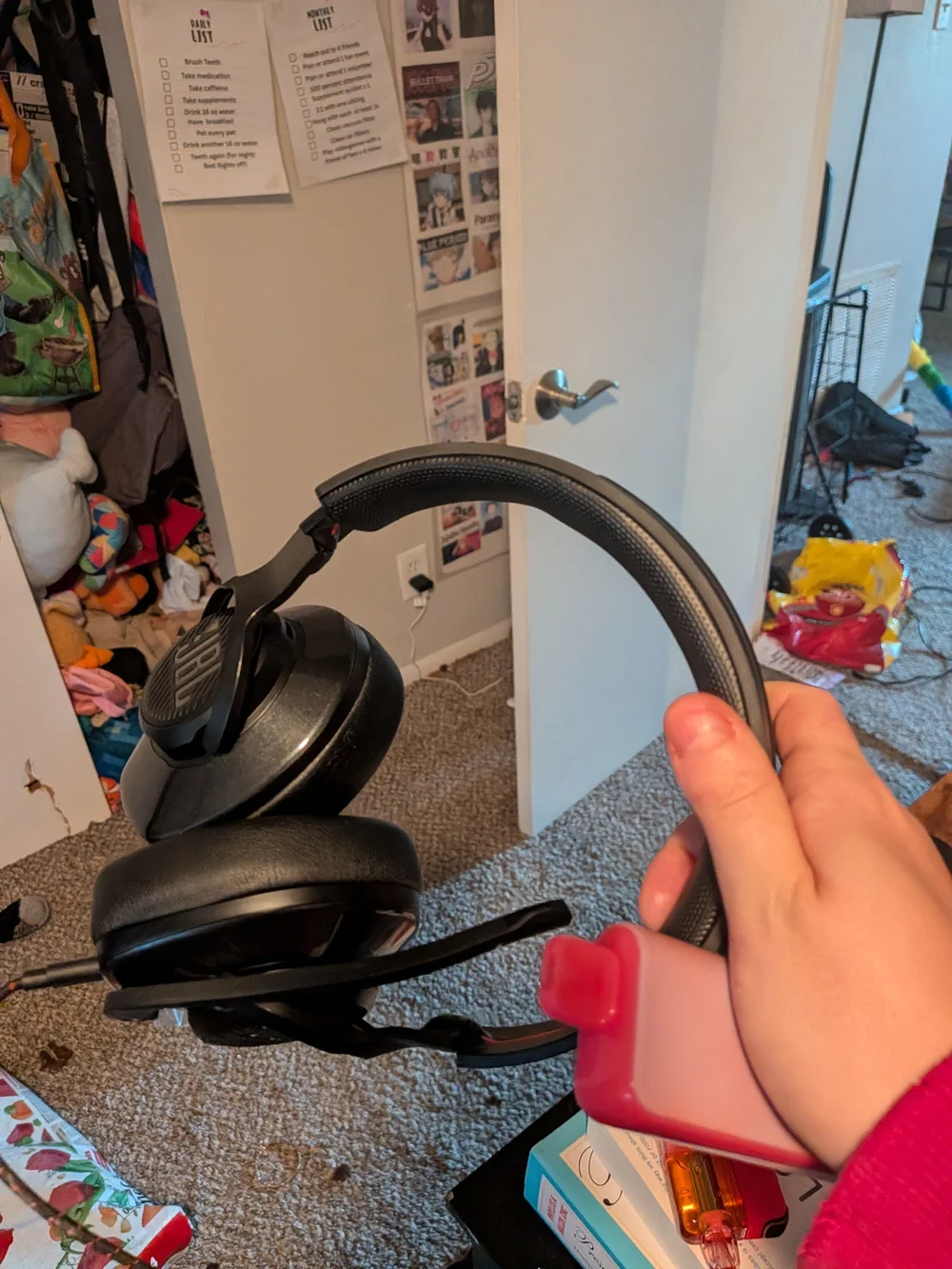 JBL Black Over-Ear Gaming Headset with Braided Cable